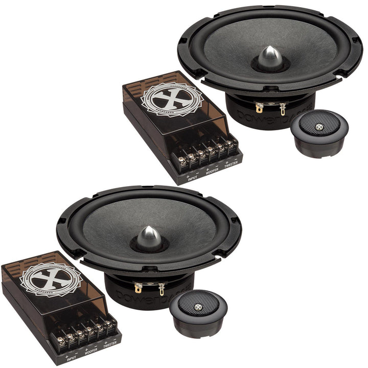 PowerBass 2XL-63C - 6.5" Component Speakers - Pair