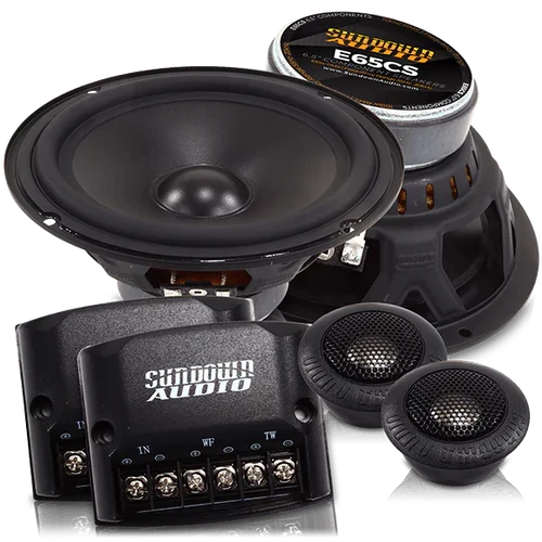 Sundown Audio E-6.5CS 6.5" 100W Component Speakers