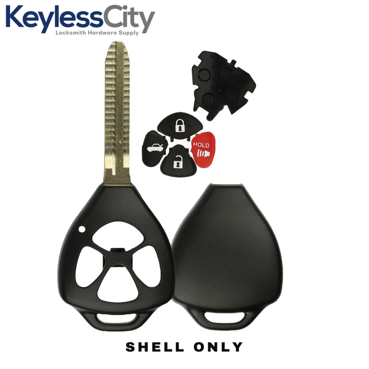2005-2012 Toyota Scion / 4-Button Remote Head Key Shell / TR47 / HYQ12BBY, GQ4-29T