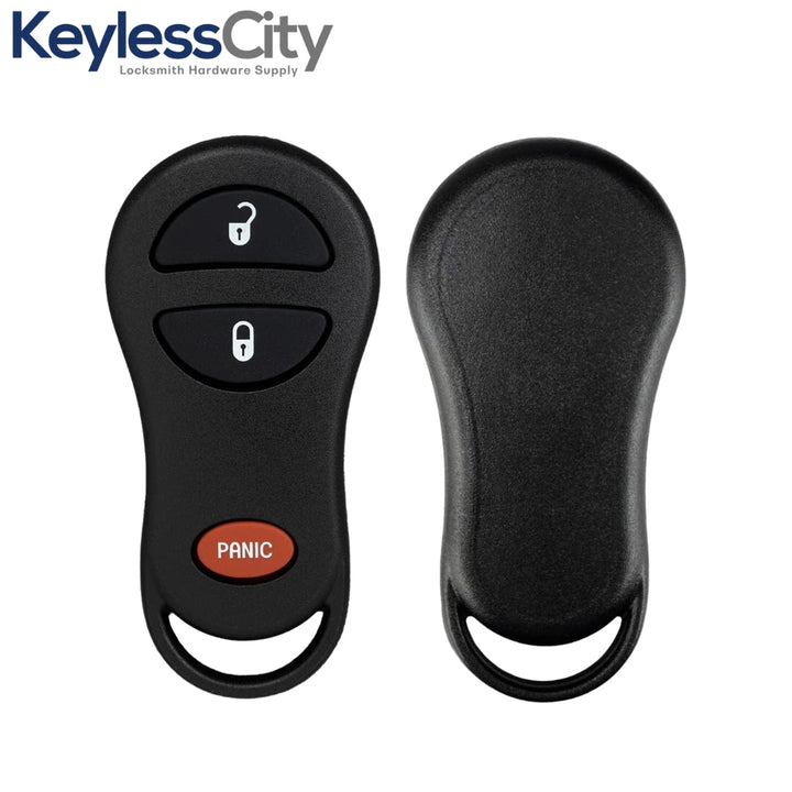 1999-2004 Dodge Jeep / 3-Button Keyless Entry Remote / GQ43VT9T (AFTERMARKET)