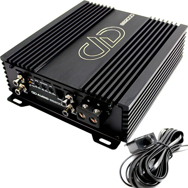 2000W 1-Ohm Class-D Full-Range Compact Monoblock Amplifier DD Audio SS2000