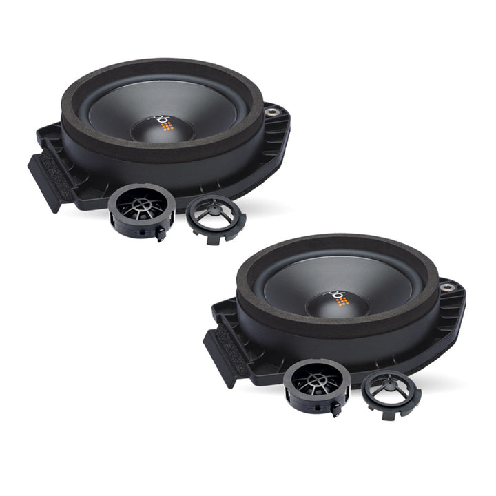 PowerBass OE65C-GM2 - 6.5" Direct Fit - GMC OEM Component Speaker Upgrade Kit 2 Ohm/ 60 Wrms - 120W max - Pair