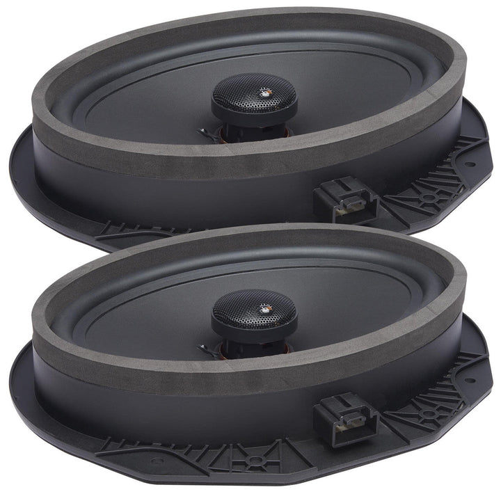 PowerBass OE692-FD - 6x9" Ford OEM Replacement Coaxial Speakers - Pair