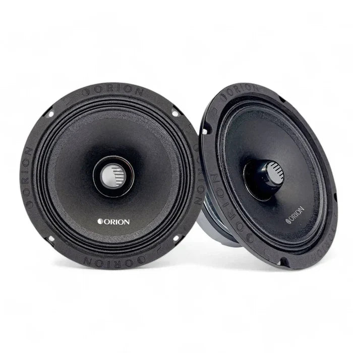 Orion CM652 6.5" 250W RMS Midrange Speakers 2-Ohm (Pair)