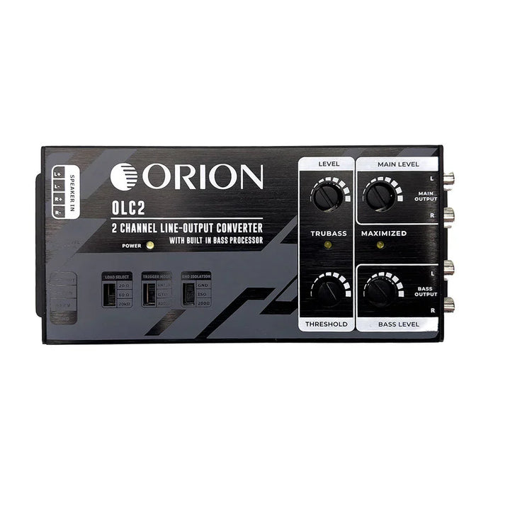 Orion OLC2 2-Channel Line Out Converter With Bass Processor