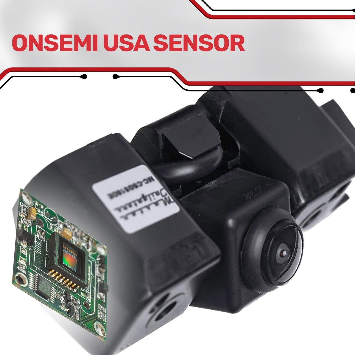 Chevrolet Silverado / GMC Sierra 1500 (2016-2019), 2500, 3500 (2016-2019) OEM Replacement Backup Camera OE Part # 84062896, 2