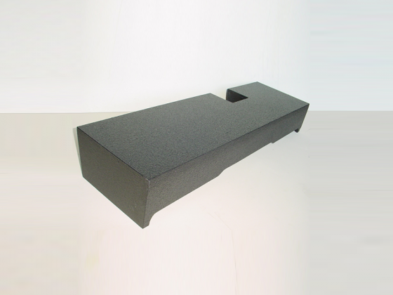 2000-2003 Ford F-150 Extended Cab 2-10" Down Fire Sub Box Poly