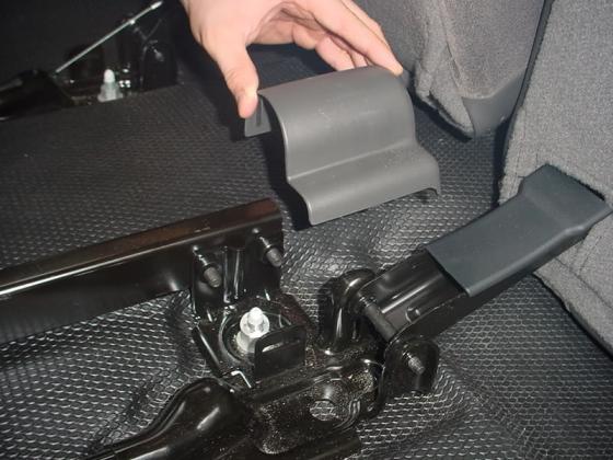 2001-2007 Chevy Crew Cab HD Downfire Sub Box 2X12 Poly