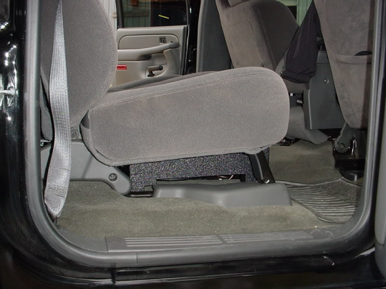 2001-2007 Chevy Crew Cab Poly Non HD Subwoofer Box
