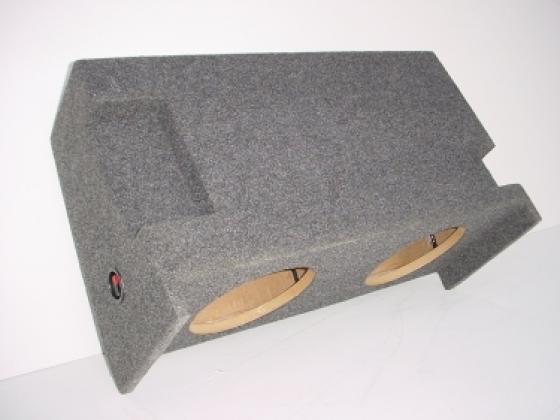 Jeep Wrangler 2-10" All Years JUMBO PRO- Carpeted Sub Box
