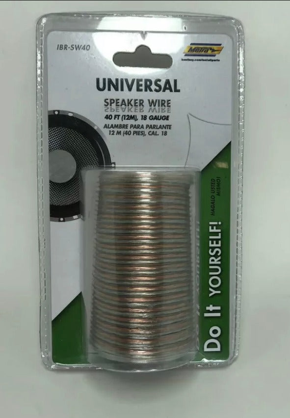 Metra IBR-SW40 - 40" 18 Guage Speaker Wire - Copper