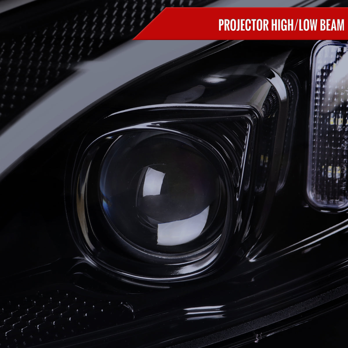 Spec-D 15-18 Mercedes C-Class W205 Sequential Headlights Black/Smoked