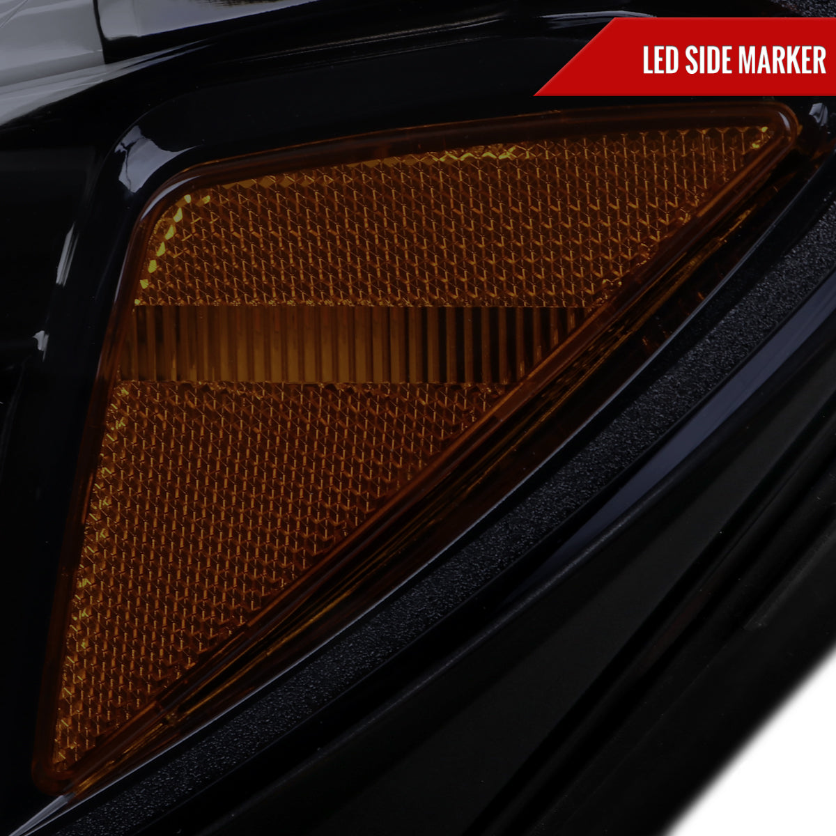 Spec-D 15-18 Mercedes C-Class W205 Sequential Headlights Black/Smoked