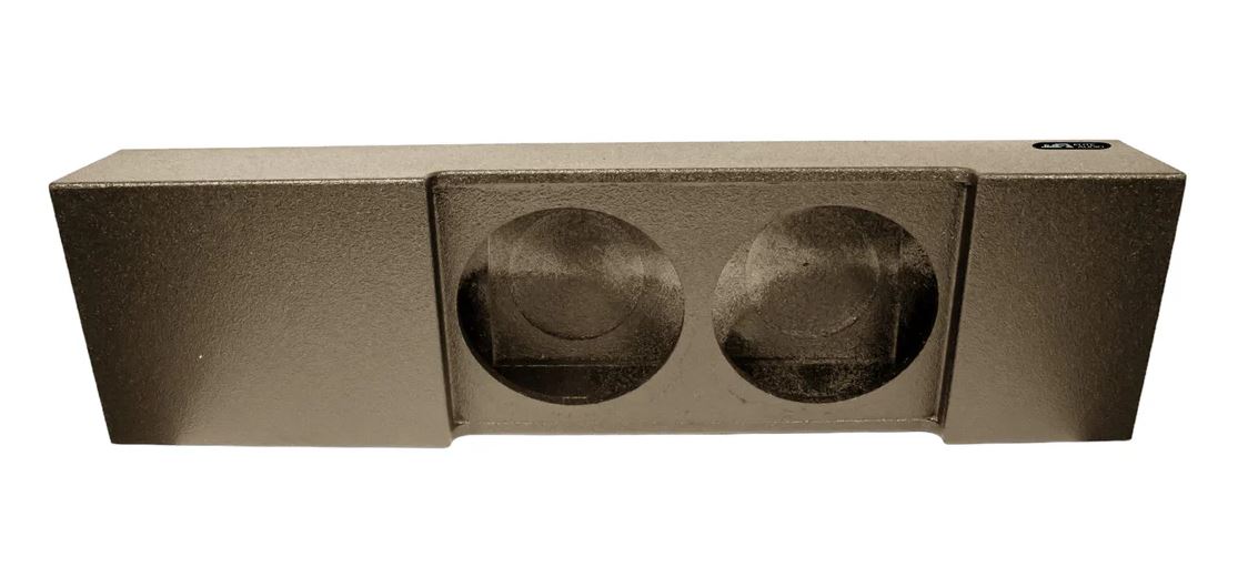Elite Audio Enclosures | Ford F-250 / F-350 / F-450 Super Duty 2017+ Dual 12" Deluxe Sealed - USA Made Subwoofer Box with Bed