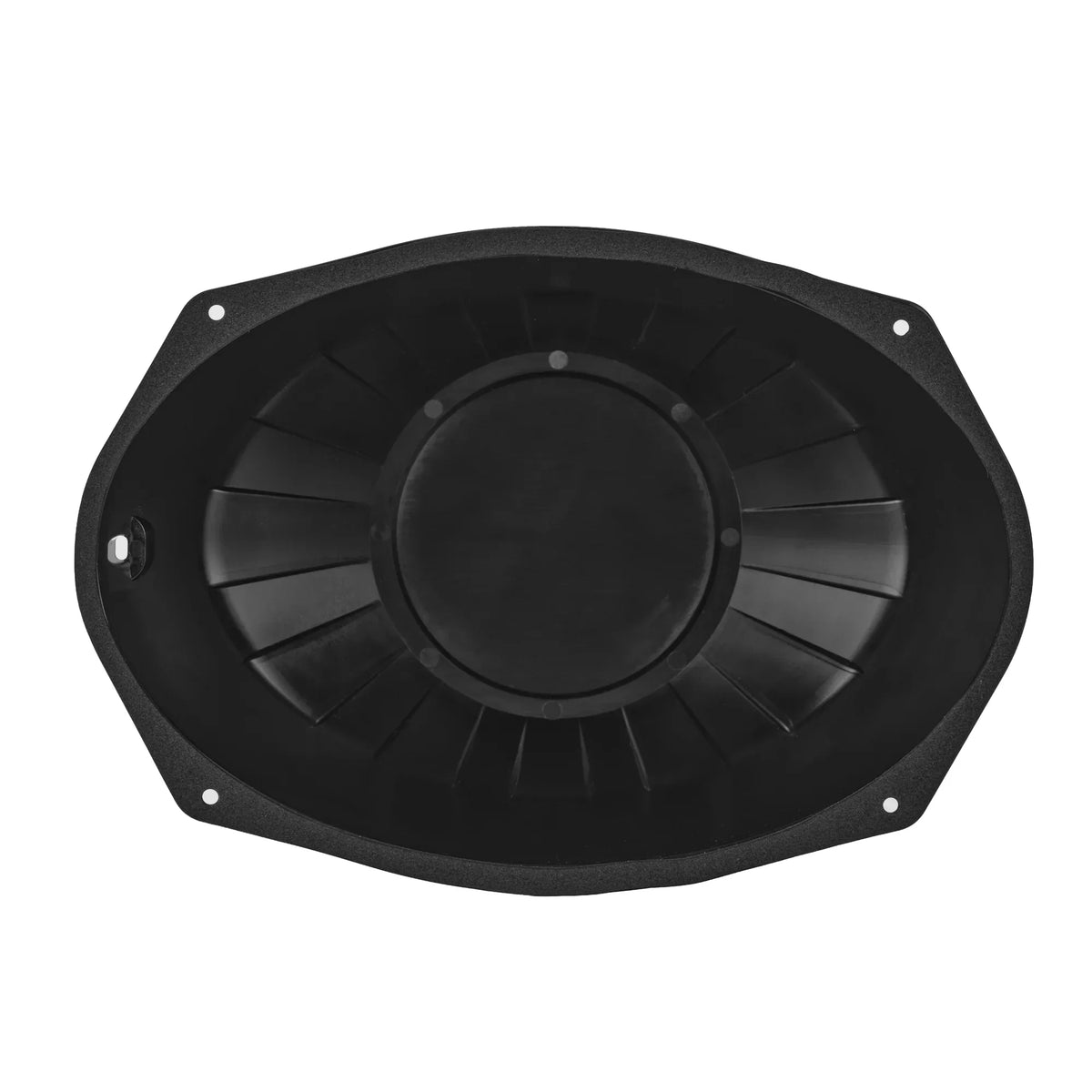 6x9” Motorcycle Audio Bundle – Shallow Water-Resistant Midrange Loudspeakers + Sealed ABS Baffles (Pair) | High Output, Easy 