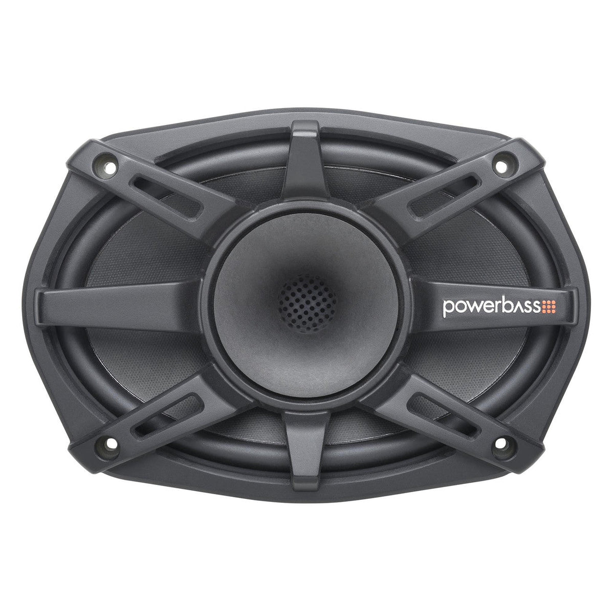 PowerBass PBX-PRO69CD - 6x9" Pro Mid Range with Compression Horn Tweeters, Pair - 150Wrms / 300Wmax - 4 ohm