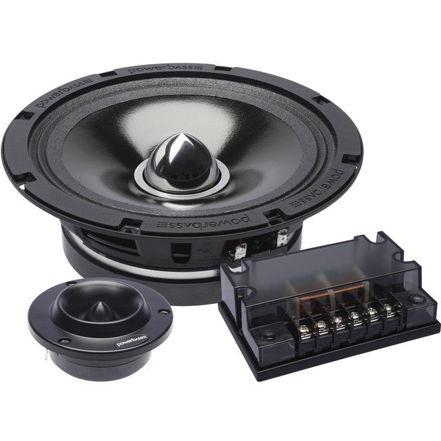PowerBass 4XL-65C - 6.5" Shallow Mount Midrange Component Set