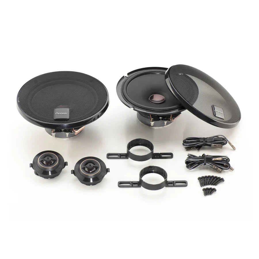 TS-D65C - 6-1/2" - 2-way, 270 W Max Power, Aramid Fiber IMPP™ cone, 26mm Polyester Dome Tweeter-Swivel Design - Component Spe
