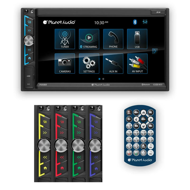 Planet Audio P695MB 6.95” Bluetooth Car Stereo, No CD