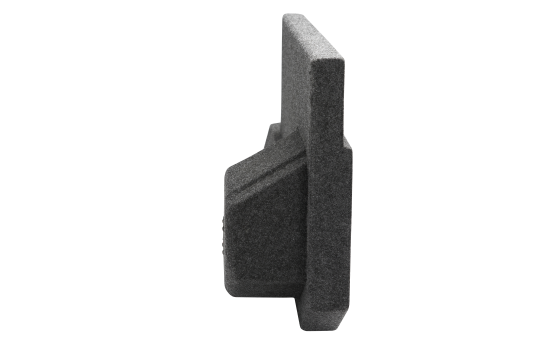 2009-2014 Dodge Ram Quad Cab Single Pro-Carpeted Sub Woofer Box 1X12