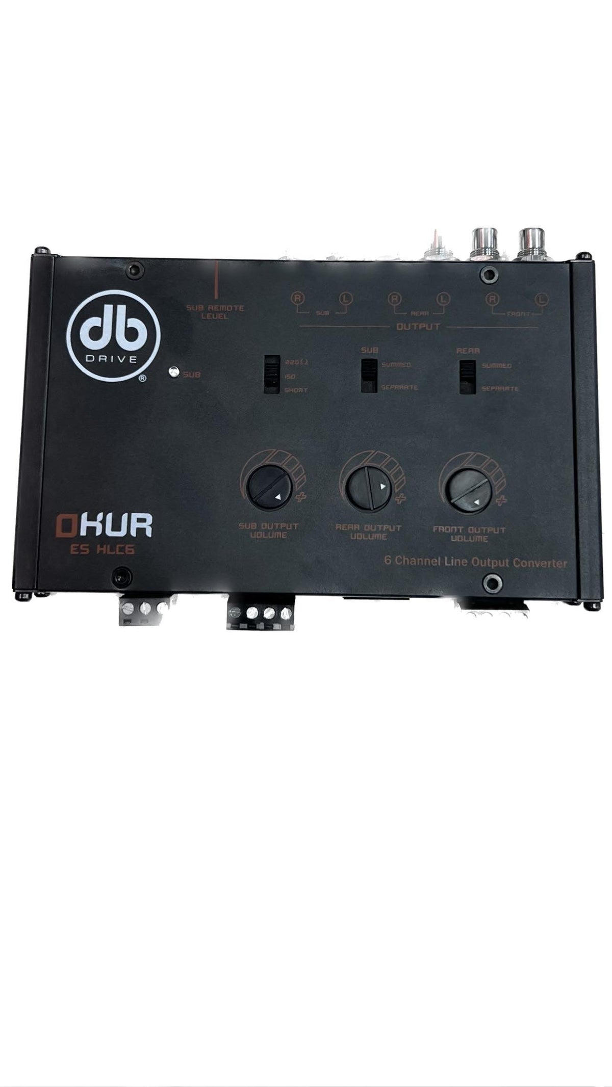 db Drive E5 HLC6 6-Channel Line Output Converter