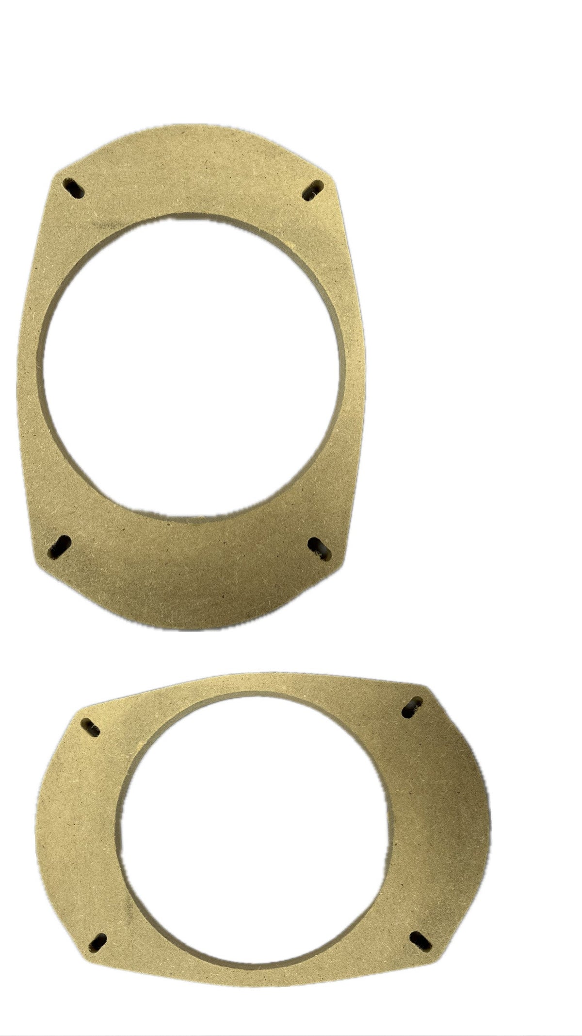 ECA MDF Universal 6"x9" 6x9 to 6 1/2" 6.5 Speaker Adapter Spacer Rings