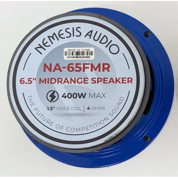 Nemesis Audio NA-65FMR 6.5" 200W Bullet Midrange Speaker 4-Ohm (Single)