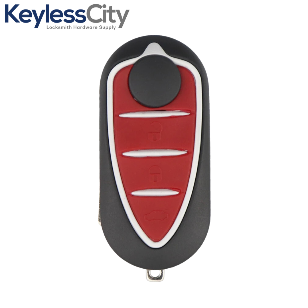 2008-2016 Alfa Romeo Mito / 3-Button Flip Key / Delphi (AFTERMARKET)