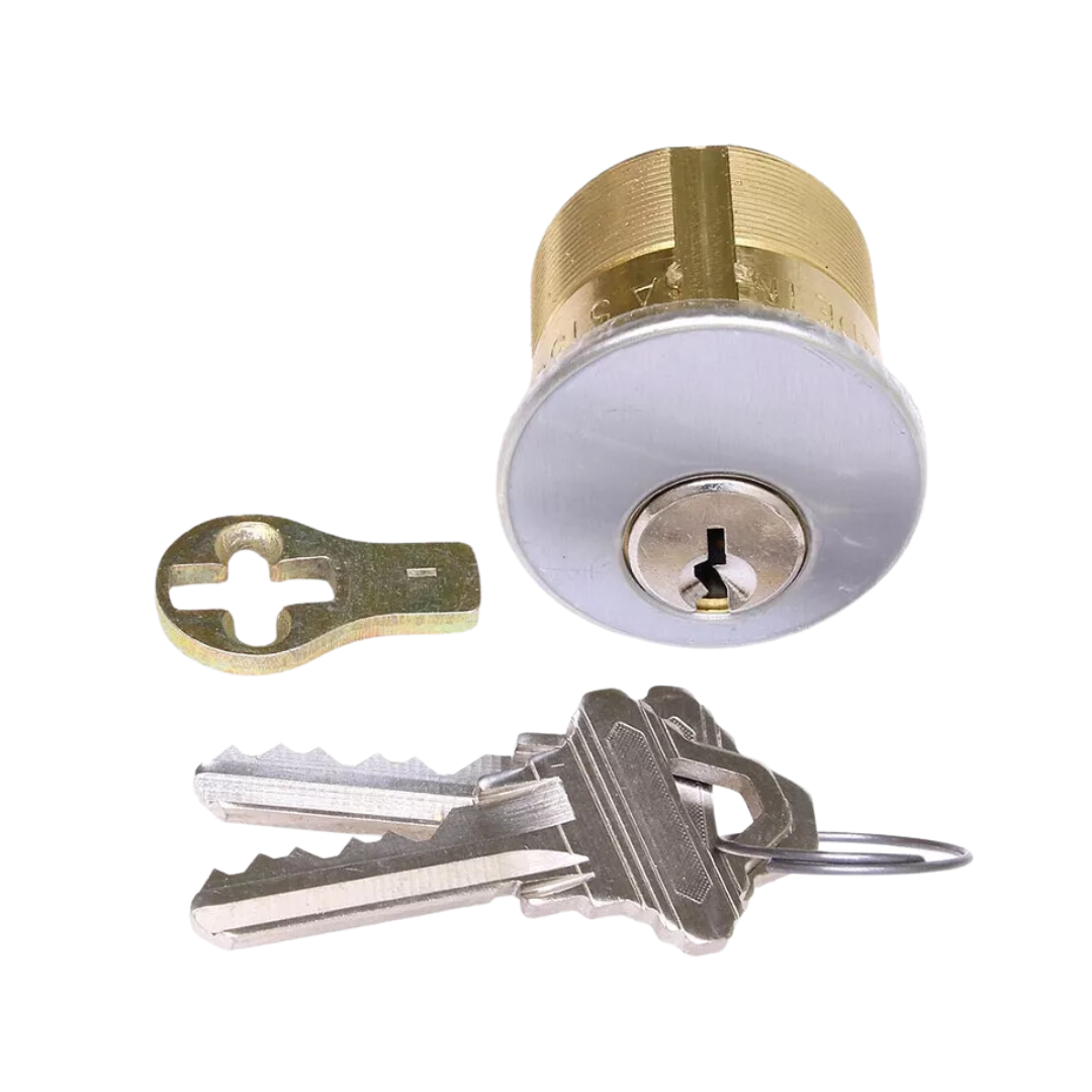 Kiwkset Premium Mortise Cylinder - 2" - 26D - Satin Chrome