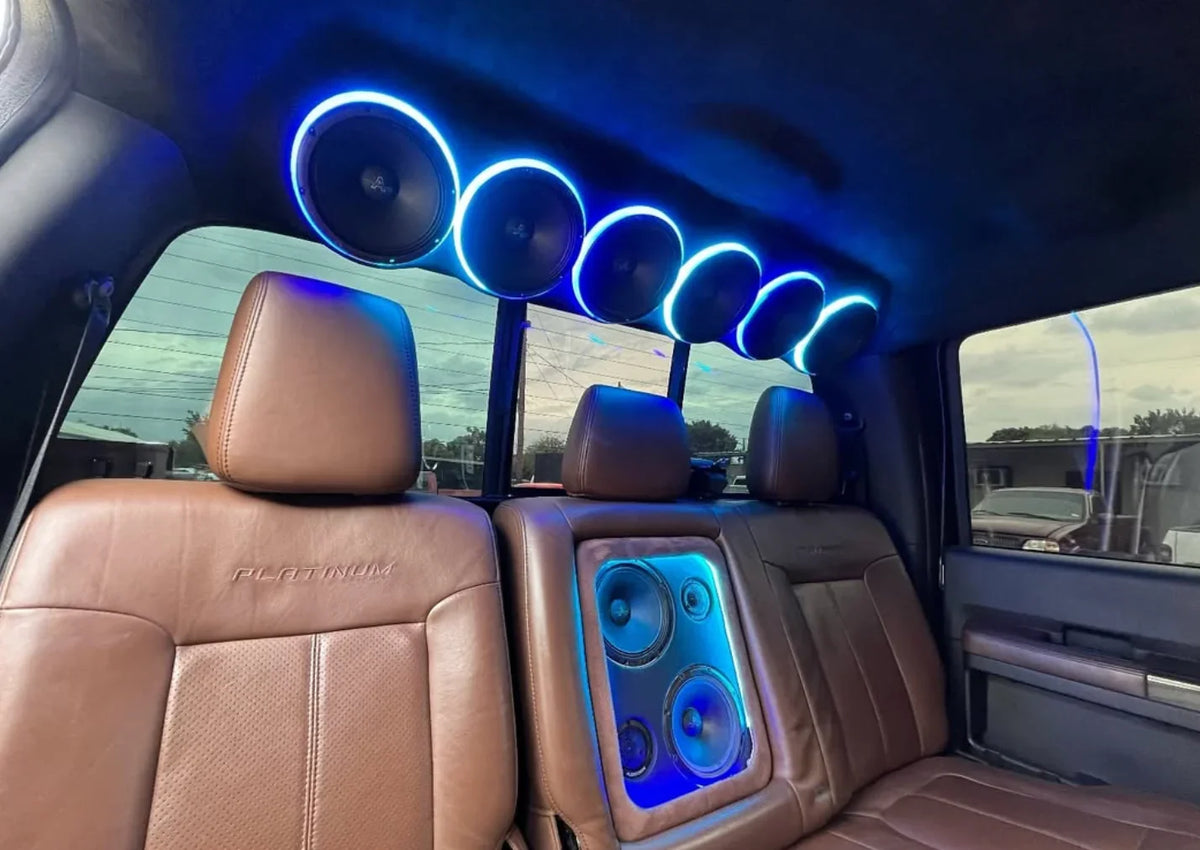 6.5" SMART RGB LED Speaker Rings – GorillaKnobz