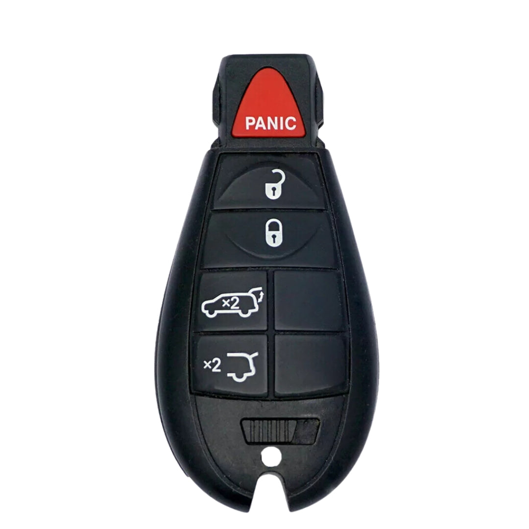 2008-2013 Jeep / 5-Button Fobik Key / PN: 68066849AA / M3N5WY783X / (AFTERMARKET)