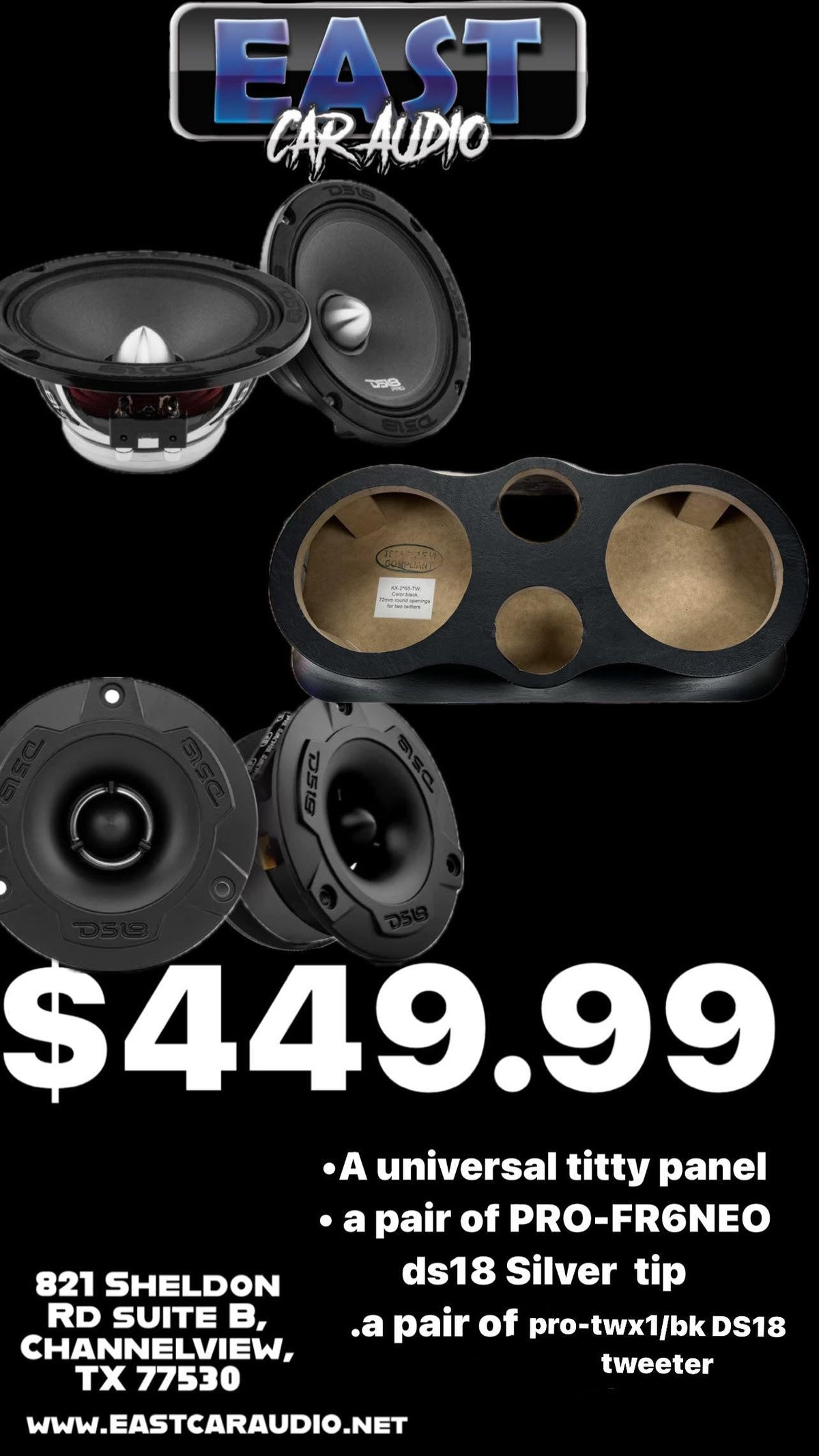 Titty Panel for OBS, Chevy silverado, GMC Sierra, Ford F-150 F-250, Dodge Ram single cab trucks