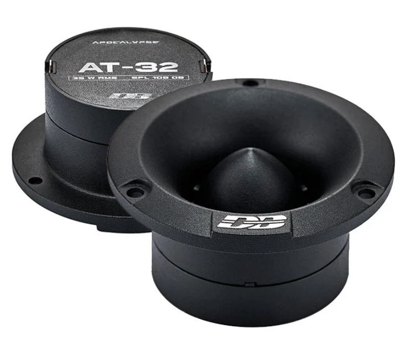 Pride Car Audio Bundle – 38" Universal Sound Bar Pod + (2) Solo 300 6.5" 300W Midrange Speakers + AT-32 Tweeters + Machete Fi