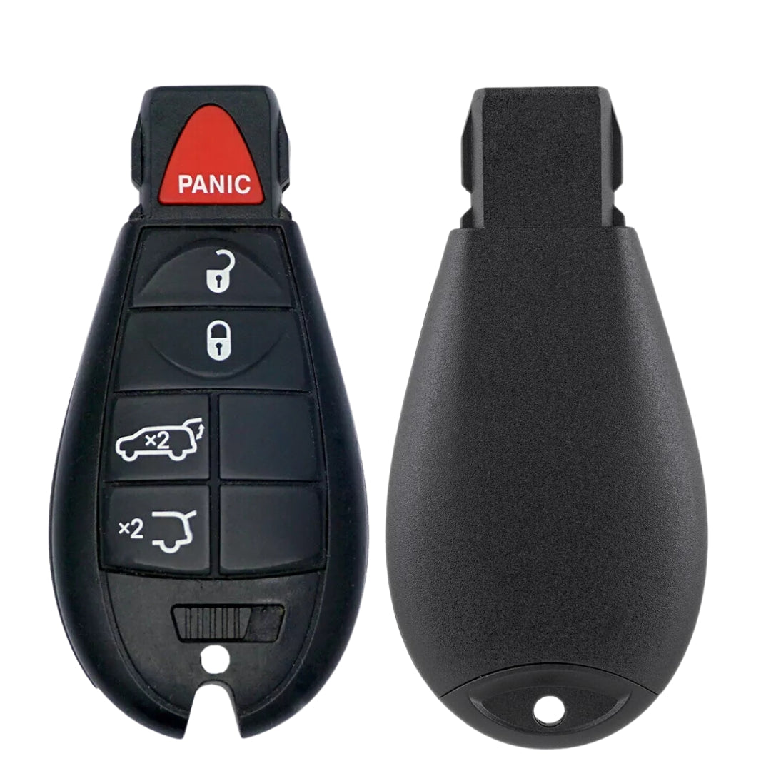 2008-2013 Jeep / 5-Button Fobik Key / PN: 68066849AA / M3N5WY783X / (AFTERMARKET)