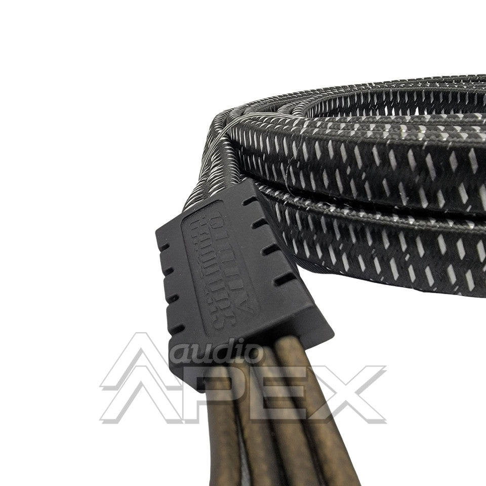 Sundown Audio 12 ft. 4 Channel High Quality RCA Interconnect Cables (SAZ Series)