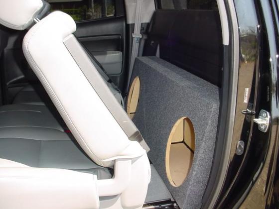 2011-2013 Toyota Tundra Crew Max Sub Box 2X12 Carpeted