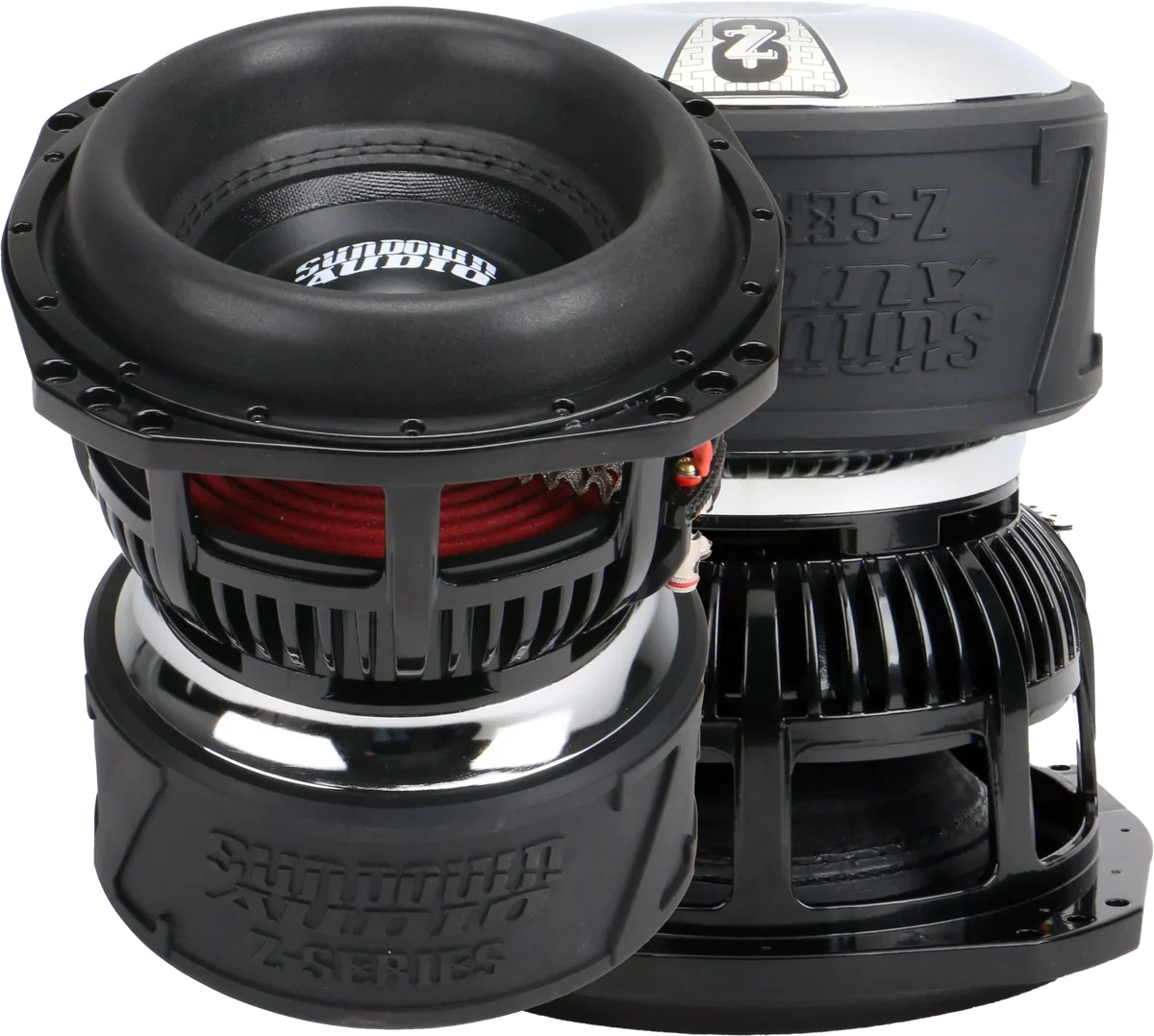 (2) Sundown Audio Z8 v4 & Chevy Crew Cab 07-25 Dual 8" Subwoofer Box Combo