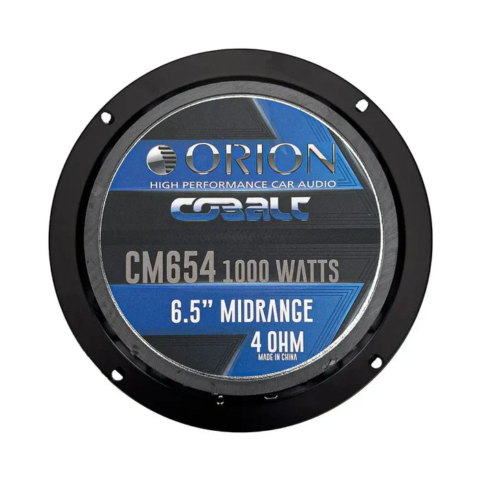 Orion CM654 6.5" 250W RMS Midrange Speakers (Pair)