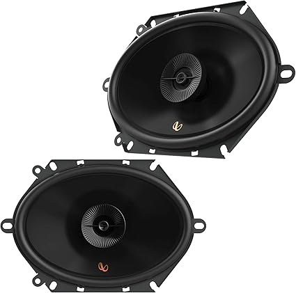 Infinity Primus 683F Primus Series 6"x 8" 2-Way Custom-Fit Multi-Element Speakers, Pair