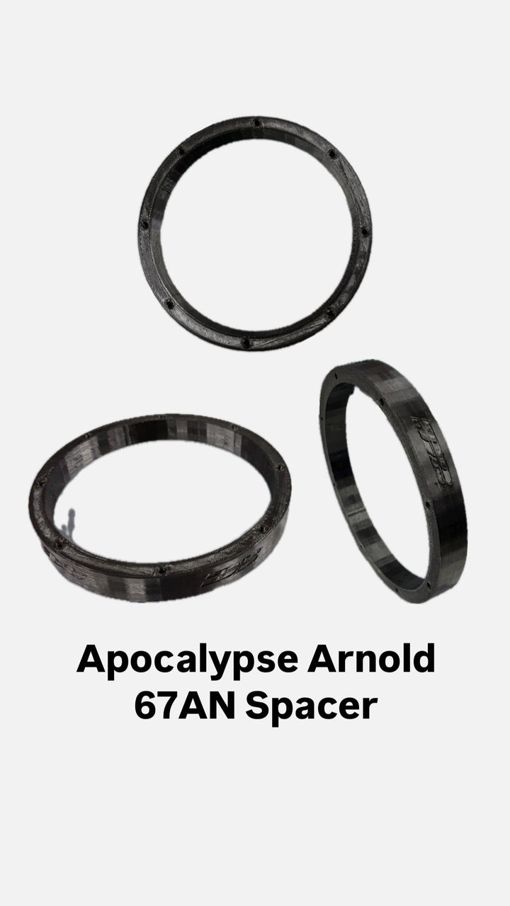 ECA Deaf Bonce Apocalypse Aronold Sylvester Spacer Rings 6.5" for silverado, Sierra, F-150