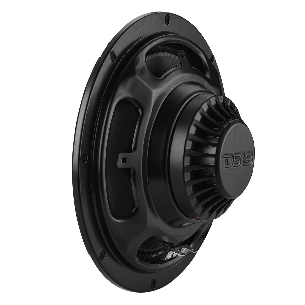 8” Slim Motorcycle & Motorsports Loudspeaker With Neodymium Magnet and Water Resistant Carbon Fiber Cone | 200W RMS 4-Ohm