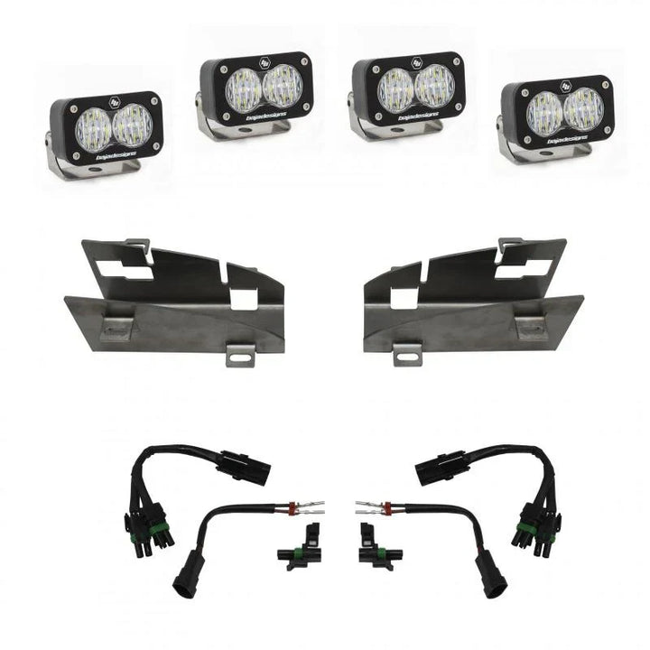Baja Designs RAM 1500 Rebel Dual Pocket Fog Light Kit S2 Sport (2019+)