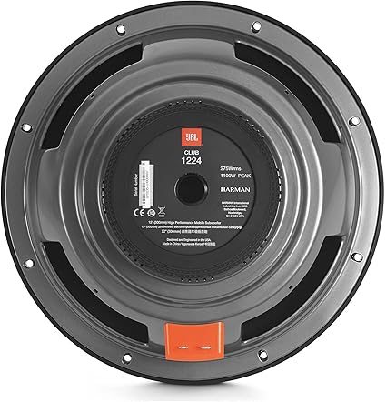 JBL Club 1224 12" Car Audio Subwoofer
