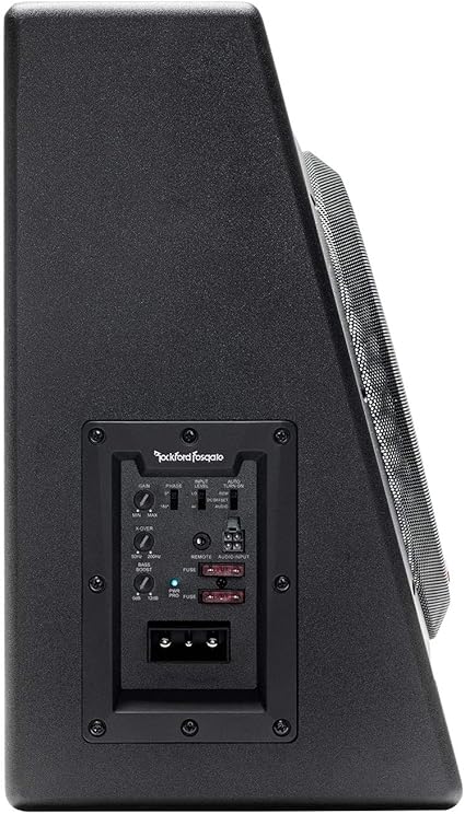 Rockford Fosgate Punch P300-12T Single 12" 300-Watt Amplified Truck Sealed Box Subwoofer - Black