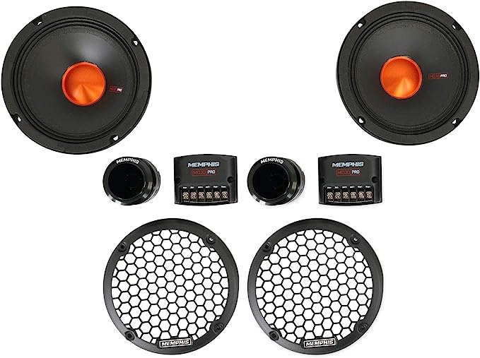 Memphis Audio MJP6C 6.5" MOJO Pro Component Speakers - Pair