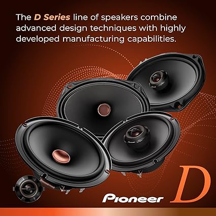 TS-D65C - 6-1/2" - 2-way, 270 W Max Power, Aramid Fiber IMPP™ cone, 26mm Polyester Dome Tweeter-Swivel Design - Component Spe