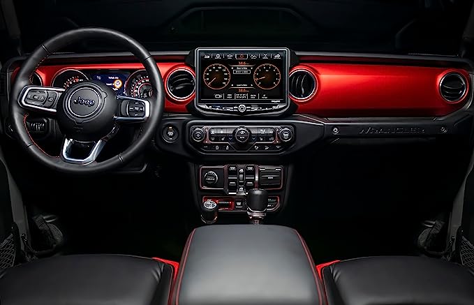 PAC Audio Stinger SRK-JW18EH Dash kit for the Stinger HEIGH10 - For 2018-2023 Jeep Wrangler JL and 2020-2023 Jeep Gladiator J