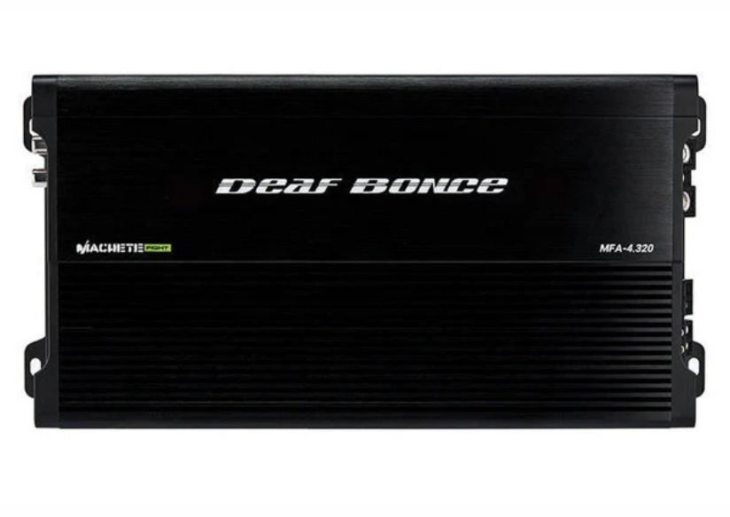 Pride Car Audio Bundle – 38" Universal Sound Bar Pod + (2) Solo 300 6.5" 300W Midrange Speakers + AT-32 Tweeters + Machete Fi