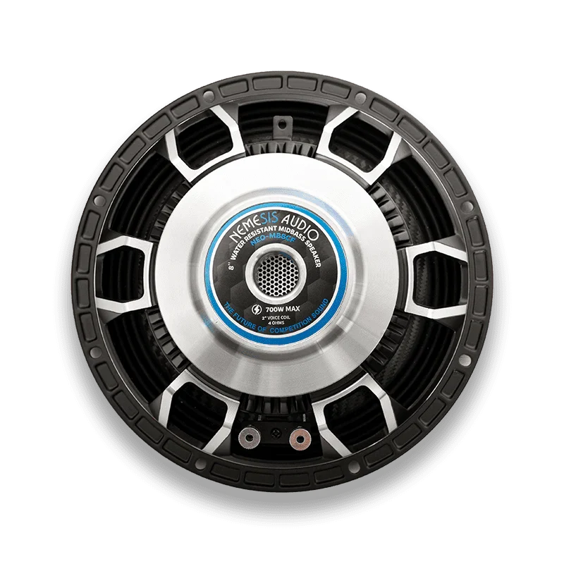 Nemesis Audio NEO-MB8CF 8" Water Resistant Neodymium Midbass Speaker – 700W Max