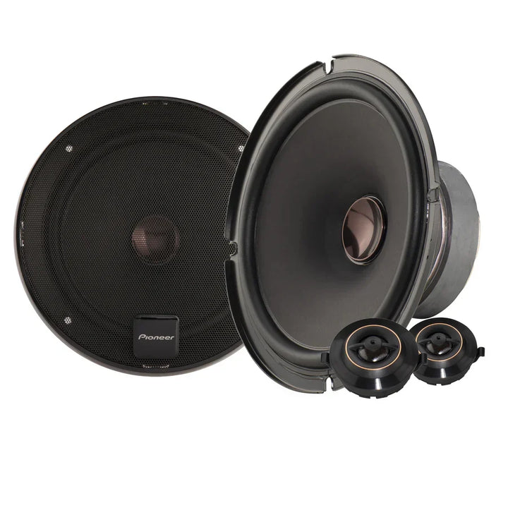 TS-D65C - 6-1/2" - 2-way, 270 W Max Power, Aramid Fiber IMPP™ cone, 26mm Polyester Dome Tweeter-Swivel Design - Component Speakers (pair)